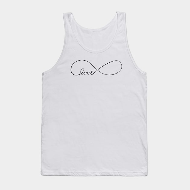 Infinite Love T Shirt Tank Top by HolidayShirts